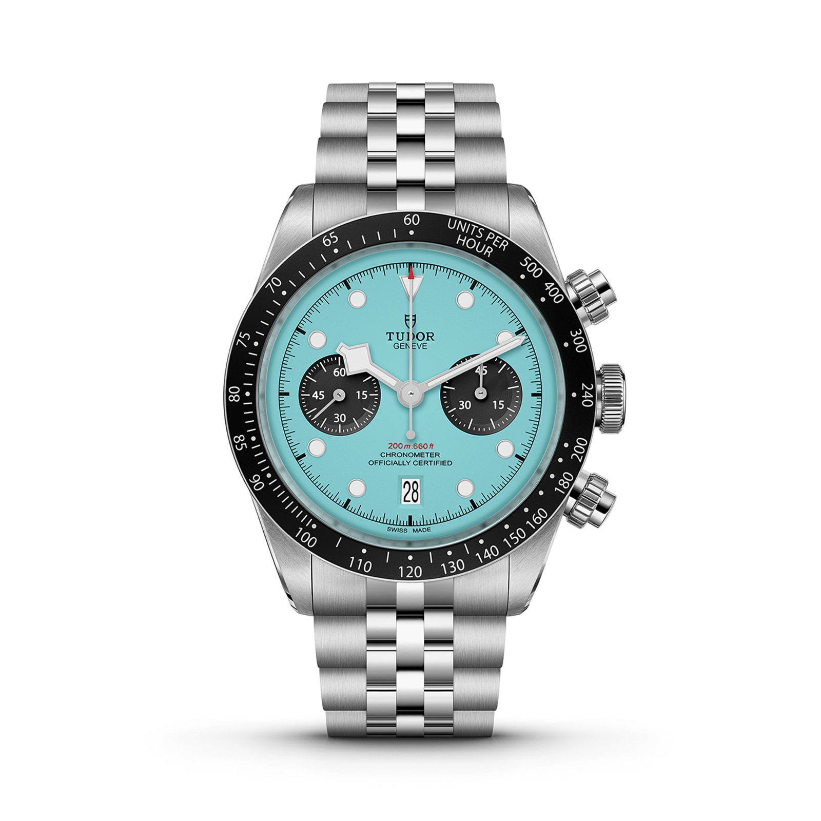 TUDOR Black Bay Chrono Flamingo Blue Manufacture Calibre MT5813 (COSC) 41mm steel case