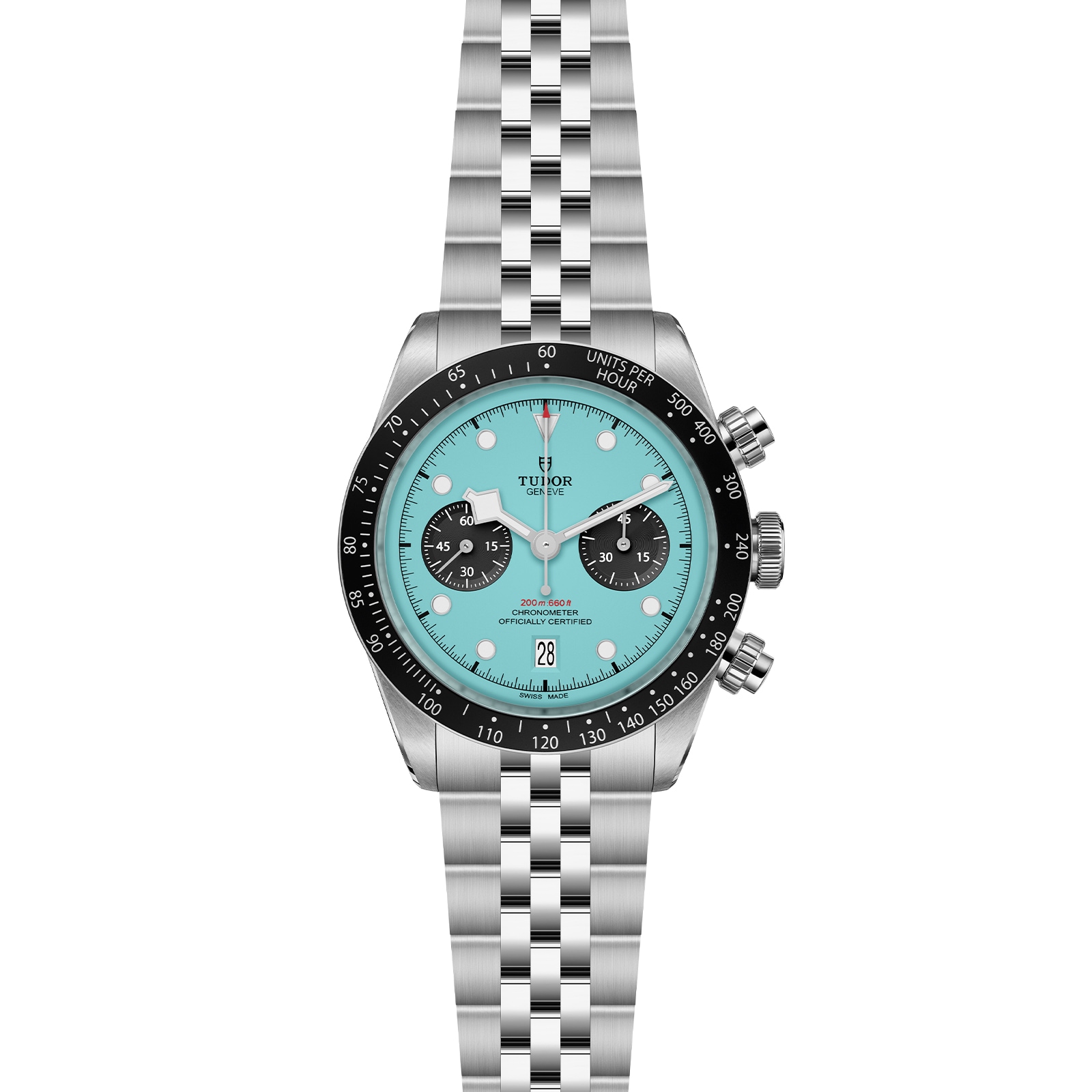 TUDOR Black Bay Chrono Flamingo Blue Manufacture Calibre MT5813 COSC 41mm steel case TUDOR Black Bay Chrono Flamingo Blue Manufacture Calibre MT5813 COSC 41mm steel case