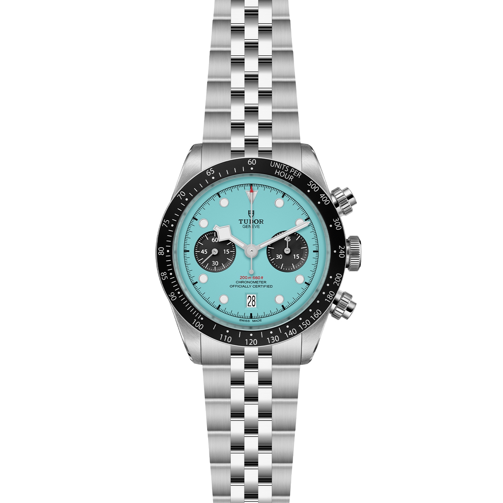 TUDOR Black Bay Chrono Flamingo Blue Manufacture Calibre MT5813 (COSC) 41mm steel case