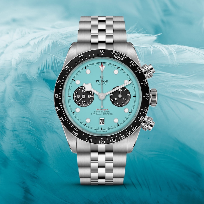 TUDOR Black Bay Chrono Flamingo Blue Manufacture Calibre MT5813 (COSC) 41mm steel case