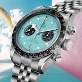 TUDOR Black Bay Chrono Flamingo Blue Manufacture Calibre MT5813 (COSC) 41mm steel case