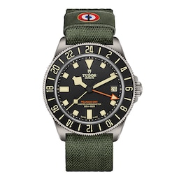 17771075 - Pelagos FXD GMT Manufacture Calibre MT5652-U 42mm Titanium Case Green Fabric Strap