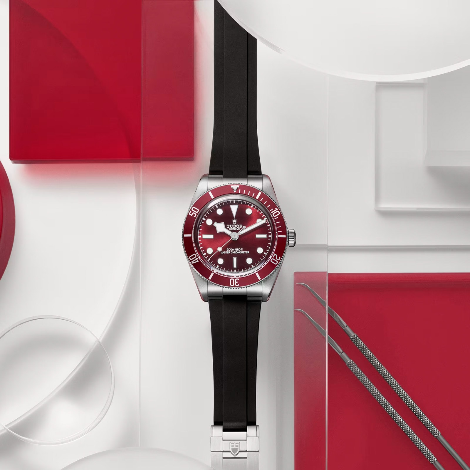 Tudor Black Bay 58 39mm Steel Case Burgundy Dial
