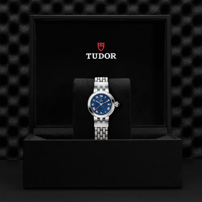 Tudor Clair de Rose 26mm steel case blue dial