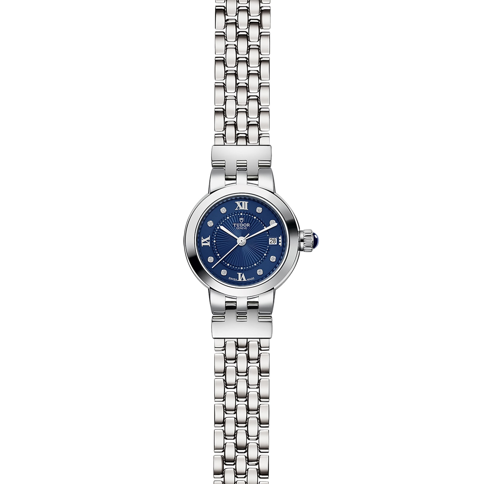 Tudor Clair de Rose 26mm steel case diamond-set dial Tudor Clair de Rose 26mm steel case diamond-set dial