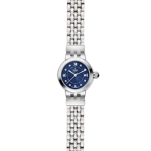 Tudor Clair de Rose 26mm steel case diamond-set dial