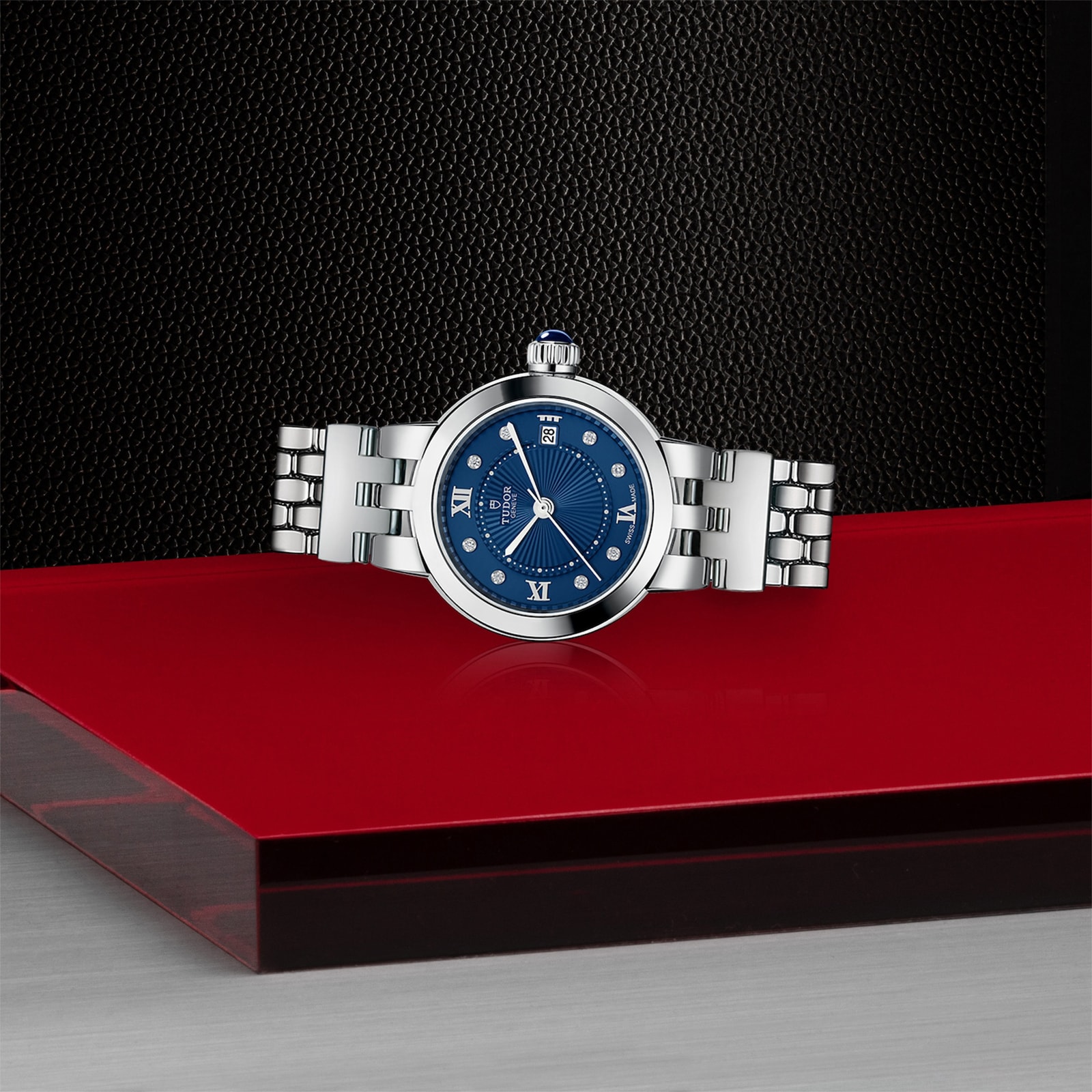 Tudor Clair de Rose 26mm steel case diamond-set dial Tudor Clair de Rose 26mm steel case diamond-set dial