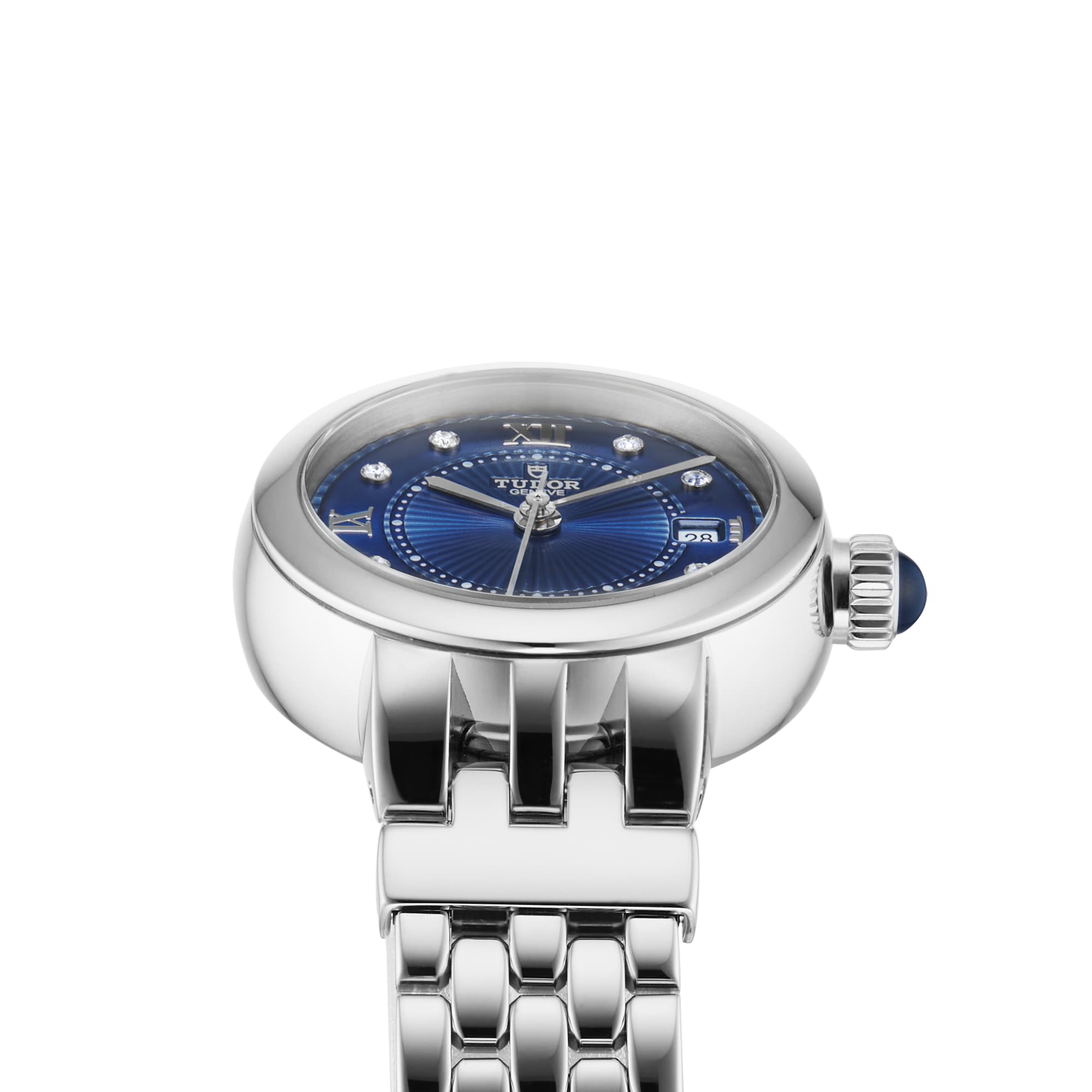 Tudor Clair de Rose 26mm steel case diamond-set dial Tudor Clair de Rose 26mm steel case diamond-set dial