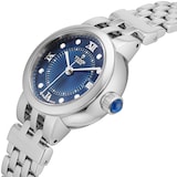 Tudor Clair de Rose 26mm steel case diamond-set dial