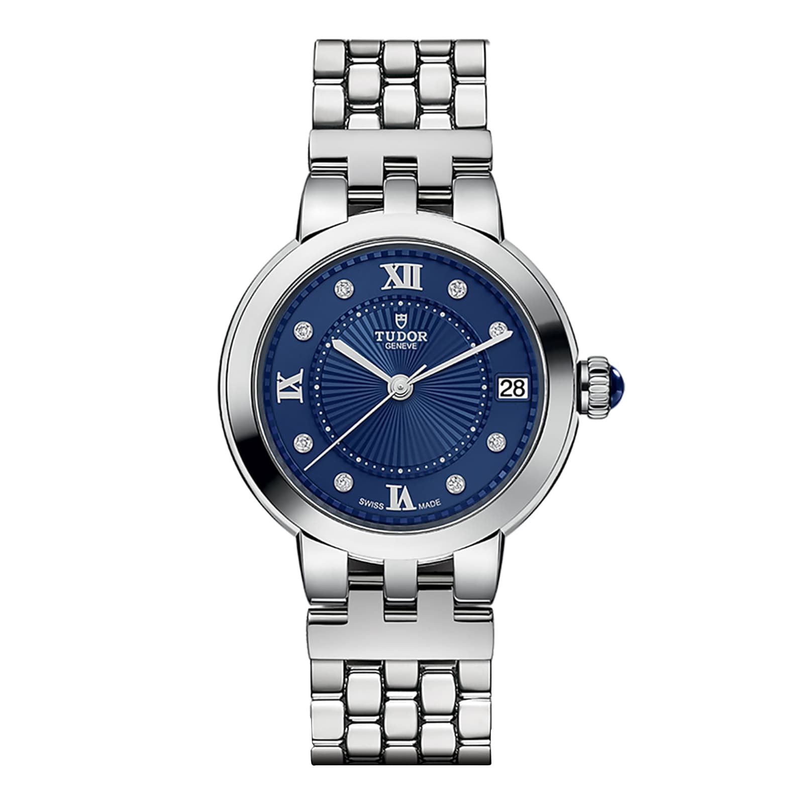 Tudor Clair de Rose 34mm steel case diamond-set dial Tudor Clair de Rose 34mm steel case diamond-set dial