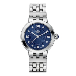 17771085 - Clair de Rose 34mm steel case diamond-set dial