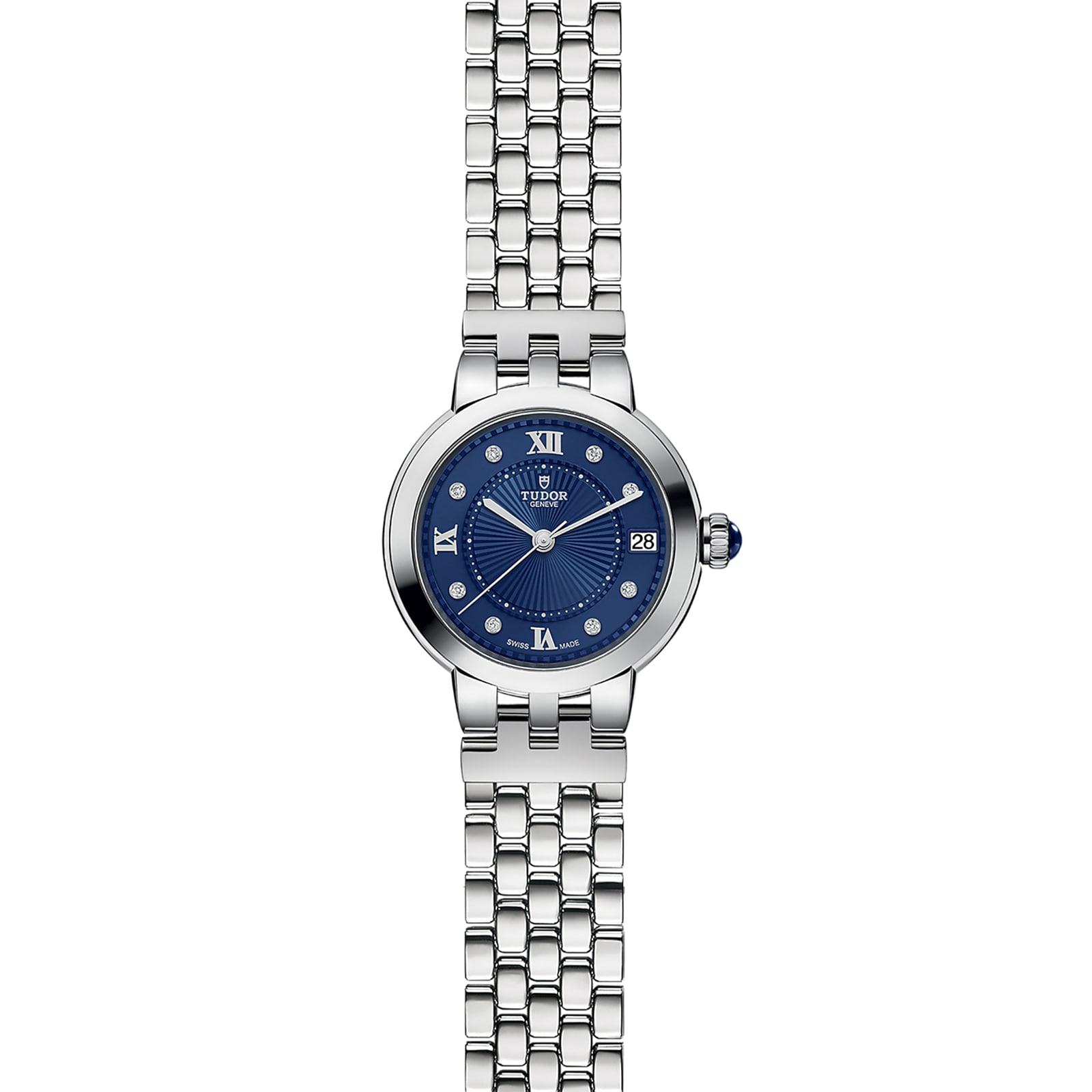 Tudor Clair de Rose 34mm steel case diamond-set dial Tudor Clair de Rose 34mm steel case diamond-set dial