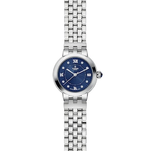 Tudor Clair de Rose 34mm steel case diamond-set dial