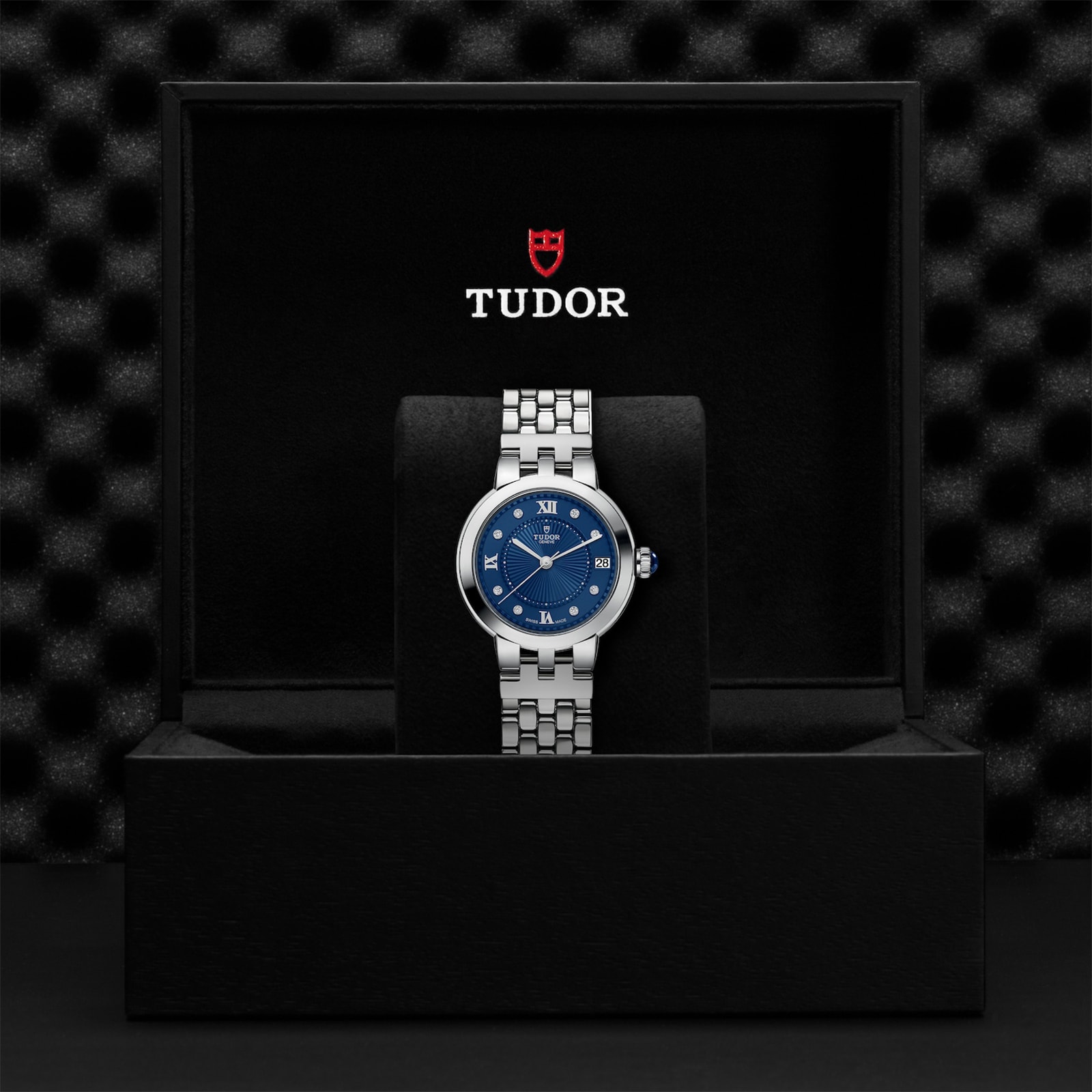 Tudor Clair de Rose 34mm steel case diamond-set dial Tudor Clair de Rose 34mm steel case diamond-set dial