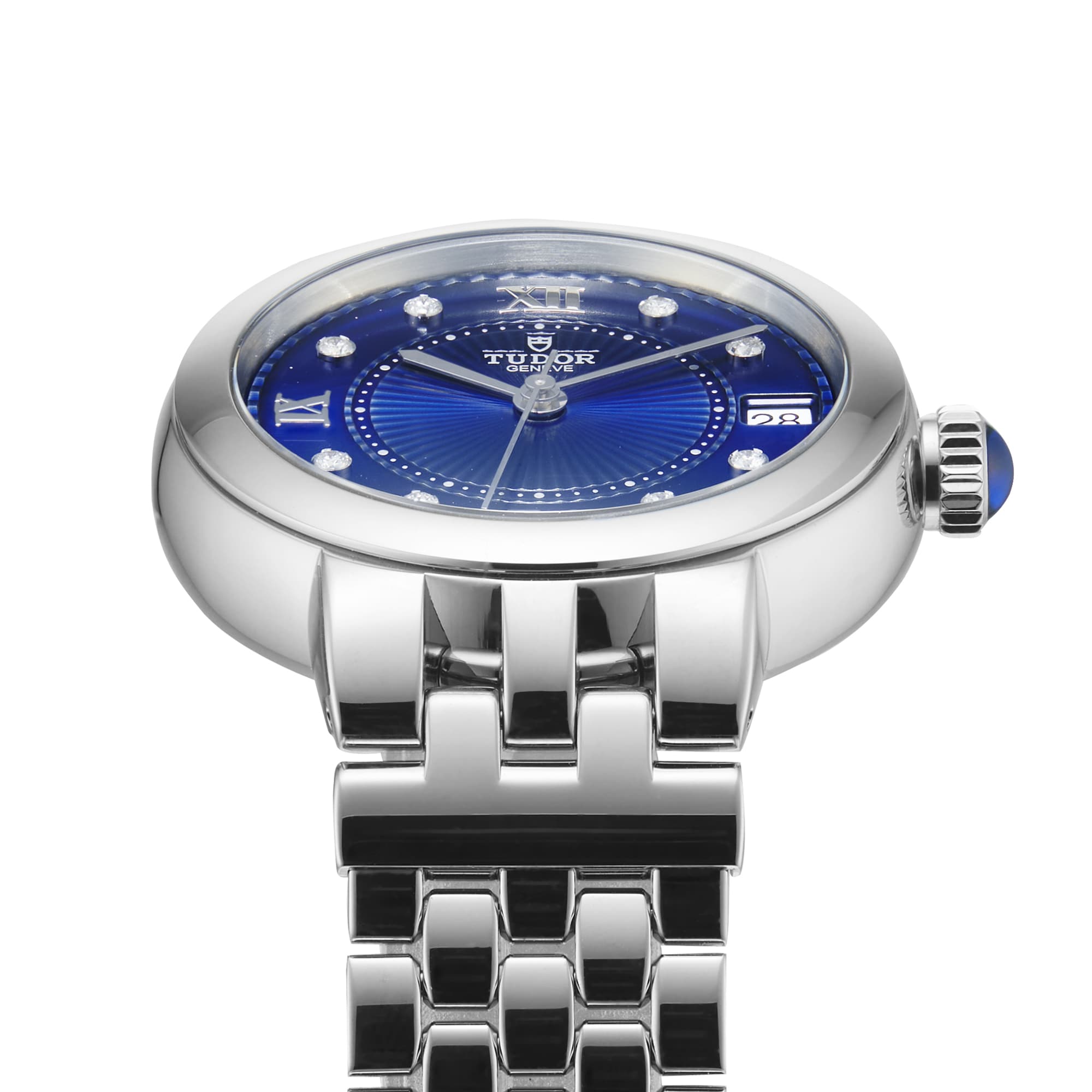 Tudor Clair de Rose 34mm steel case diamond-set dial Tudor Clair de Rose 34mm steel case diamond-set dial