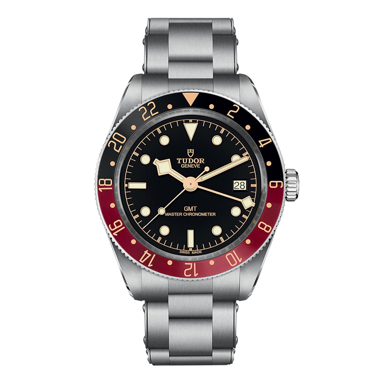 Black Bay 58 GMT 39mm black and burgundy bezel