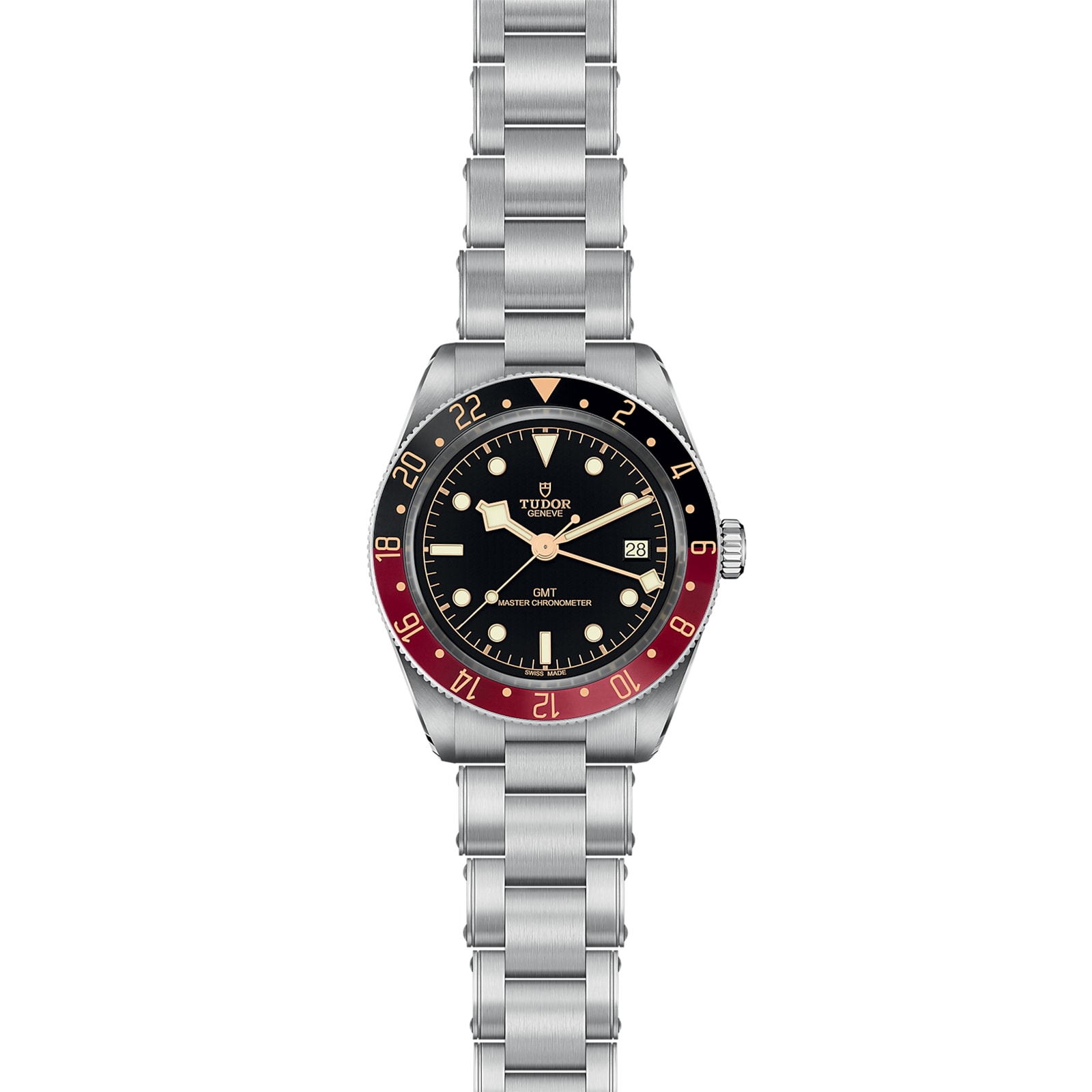 Tudor Black Bay 58 GMT 39mm black and burgundy bezel