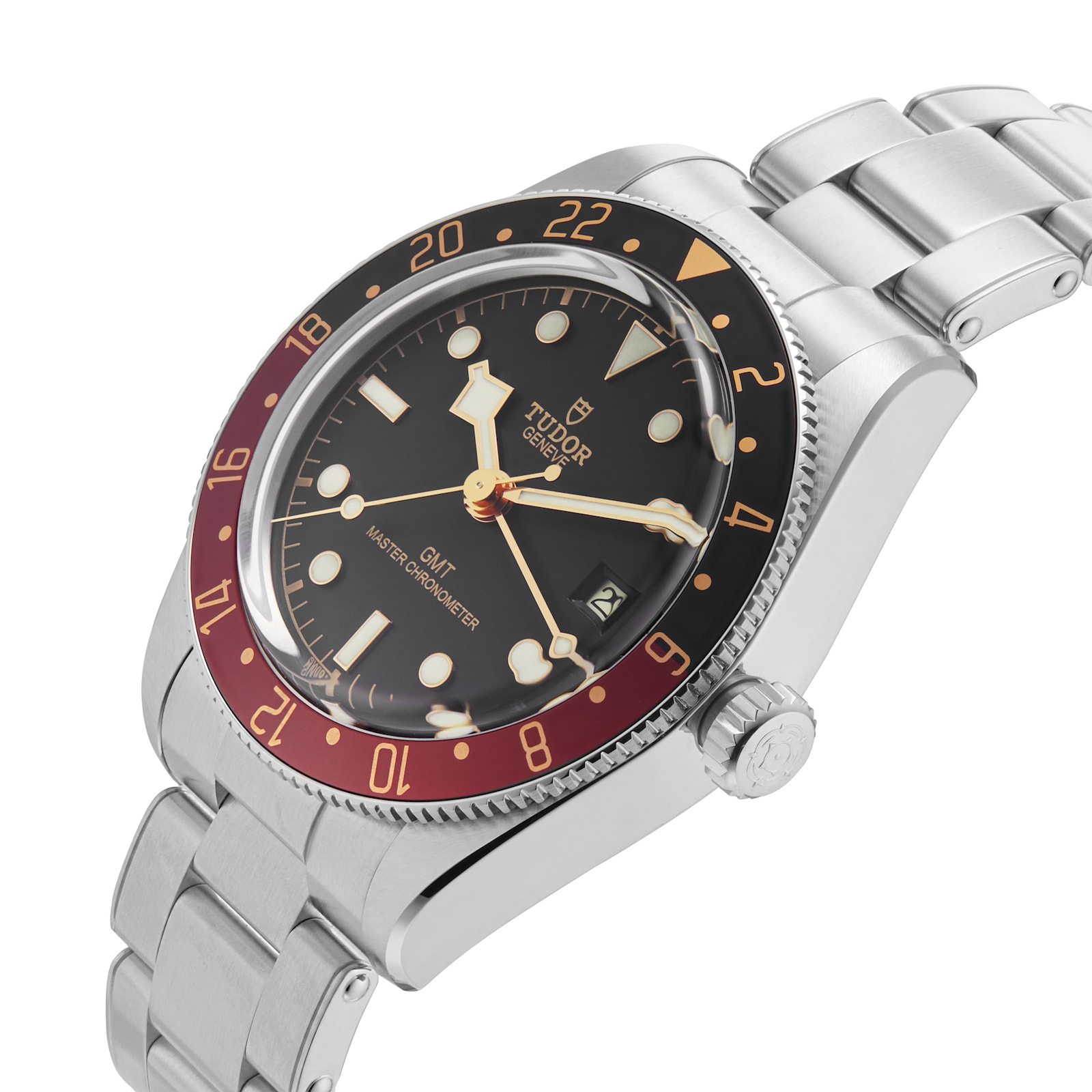 Tudor Black Bay 58 GMT 39mm black and burgundy bezel