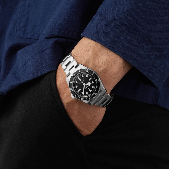 Tudor Black Bay 41mm steel case steel bracelet