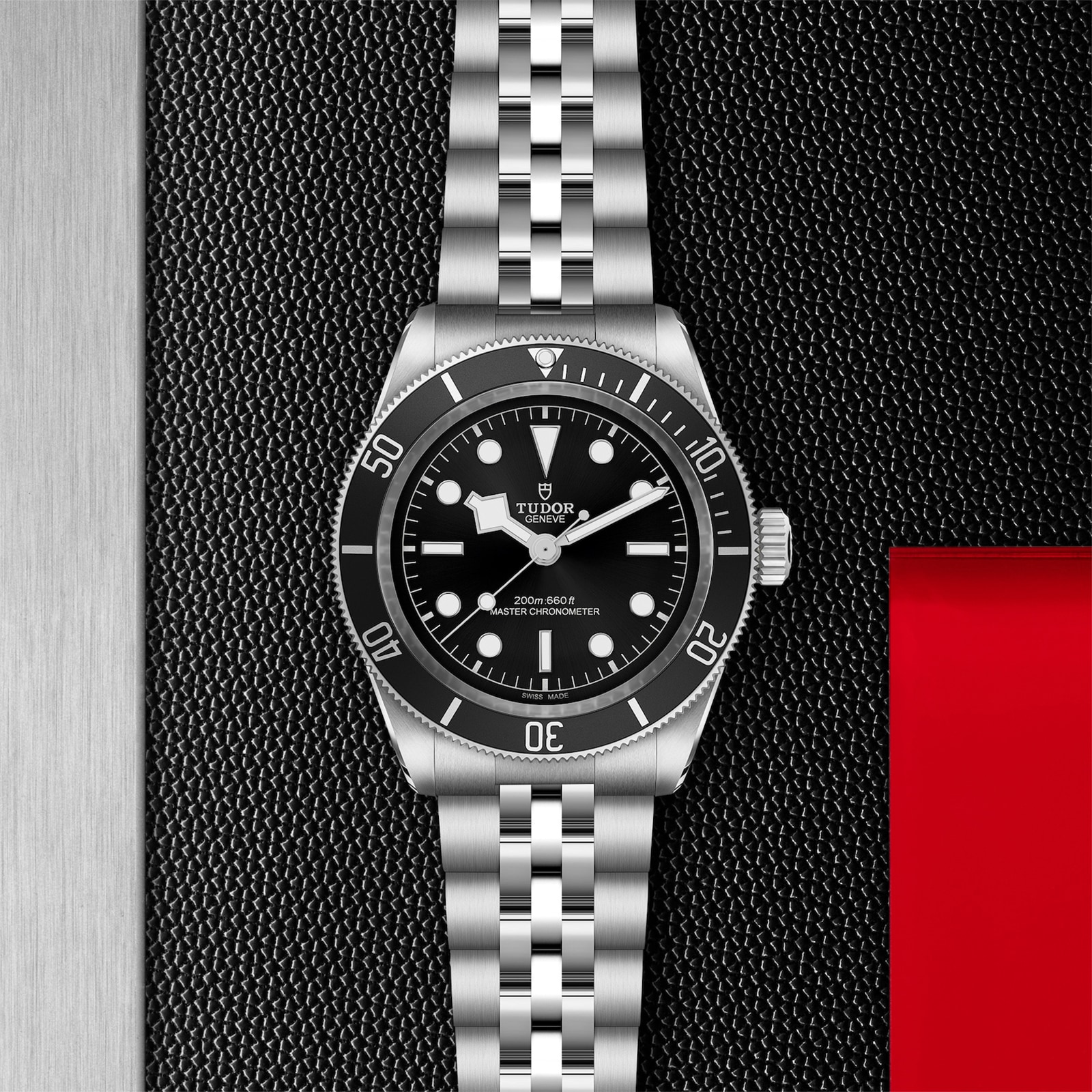 Tudor Black Bay 41mm steel case steel bracelet