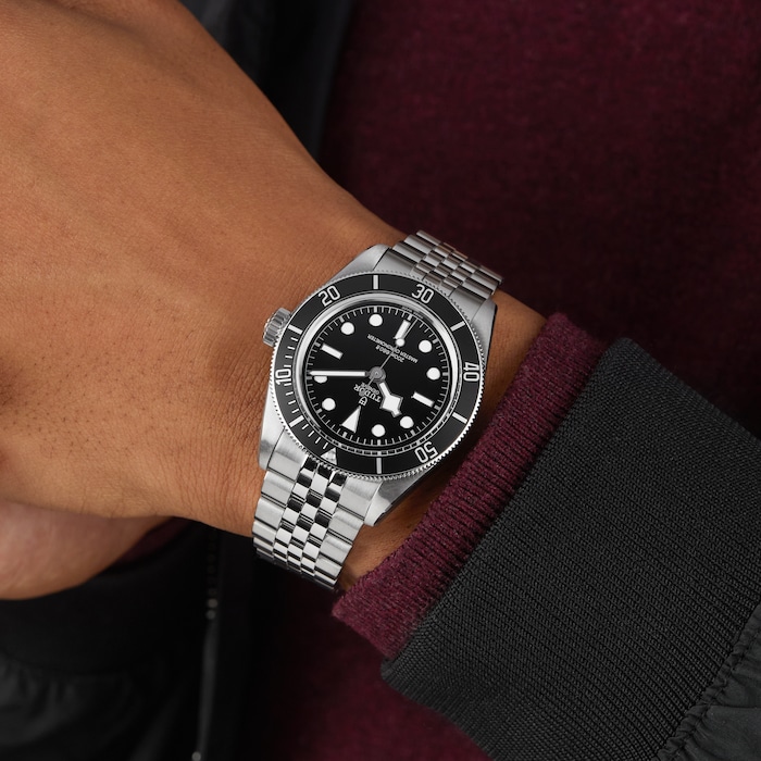 Tudor Black Bay 41mm steel case steel bracelet