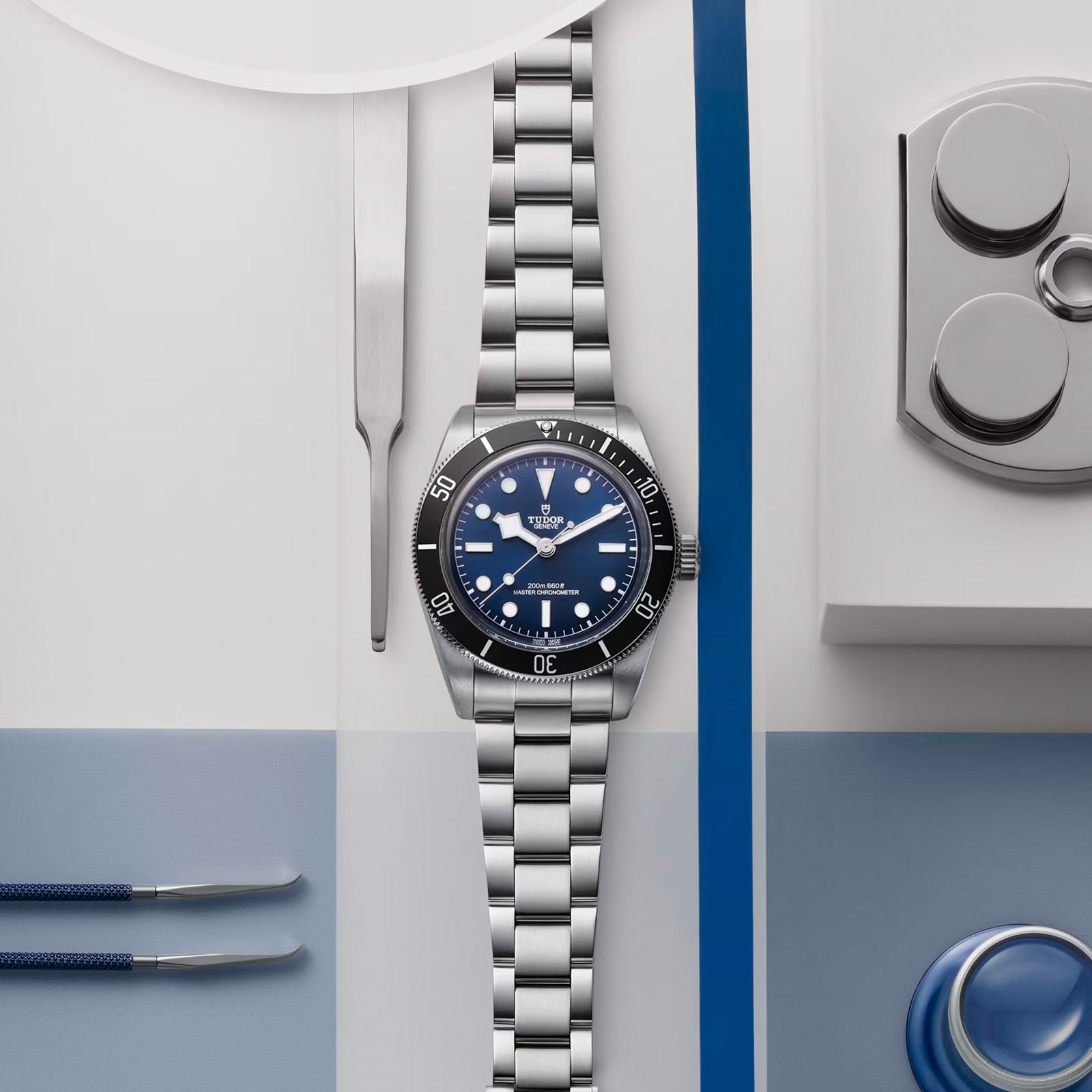 Tudor Black Bay 68 43mm Steel Case Blue Dial