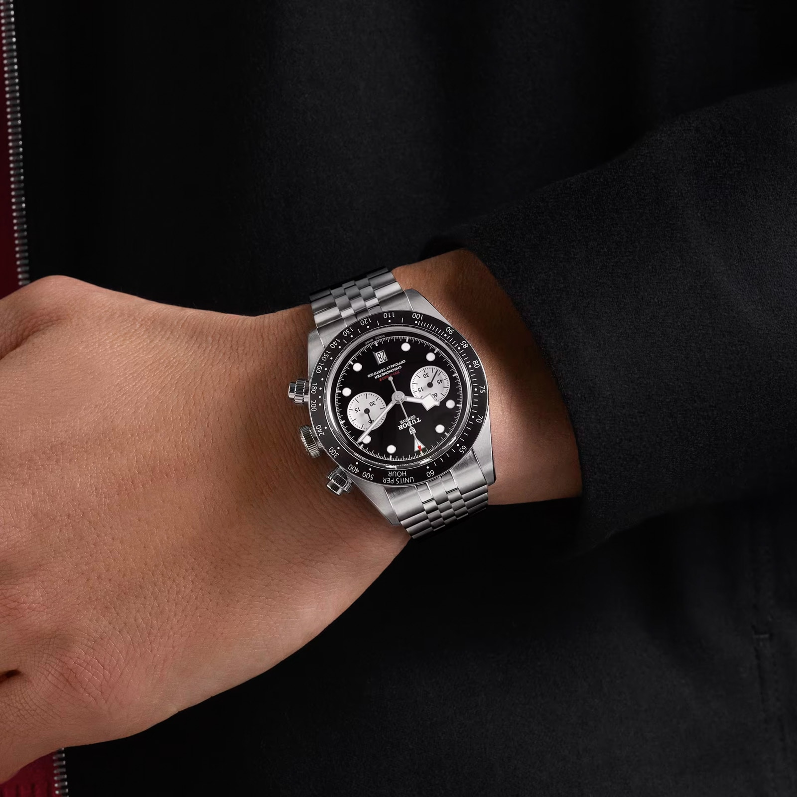Tudor Black Bay Chrono 41mm Steel Case Steel Bracelet