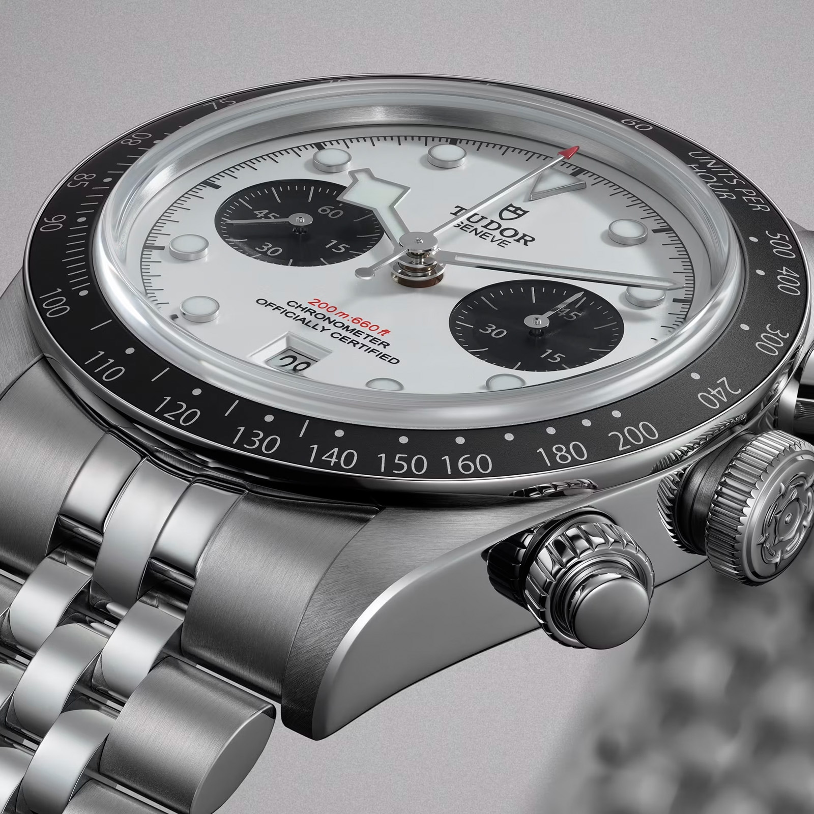Tudor Black Bay Chrono 41mm Steel Case Steel Bracelet