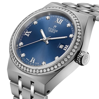 Tudor Royal 28mm Steel Case Blue Dial