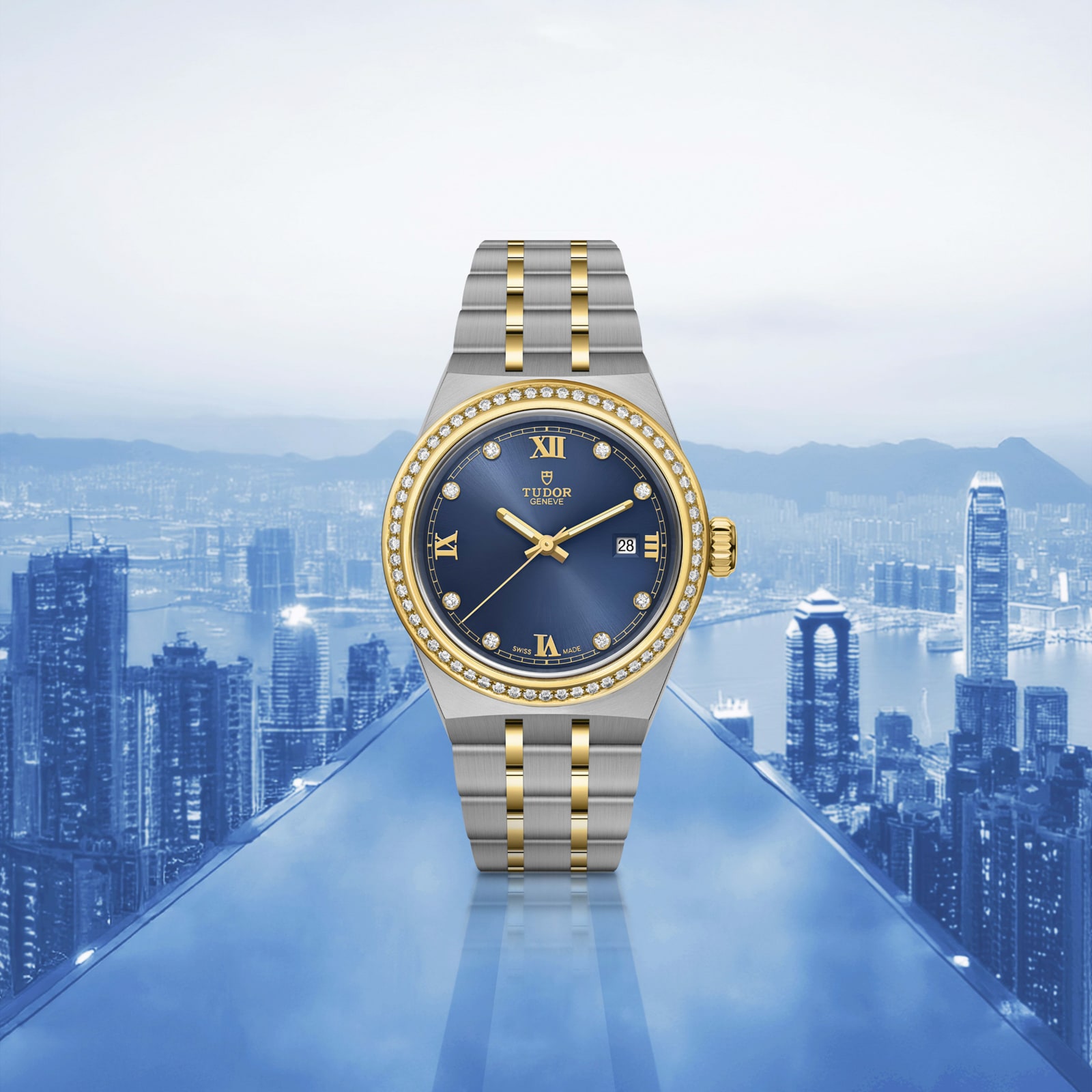 Tudor Royal 28mm Steel Case Blue Dial