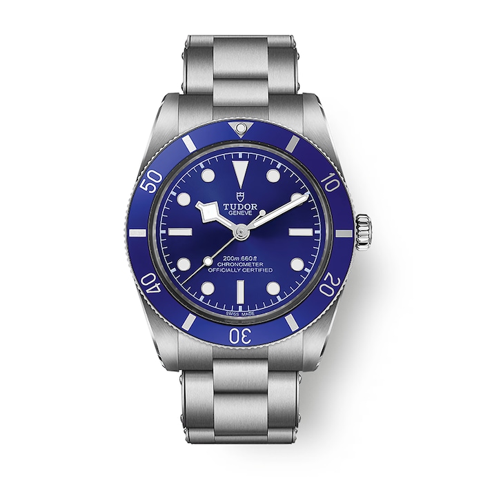 Tudor Black Bay 54 37mm Steel Case Watch Blue