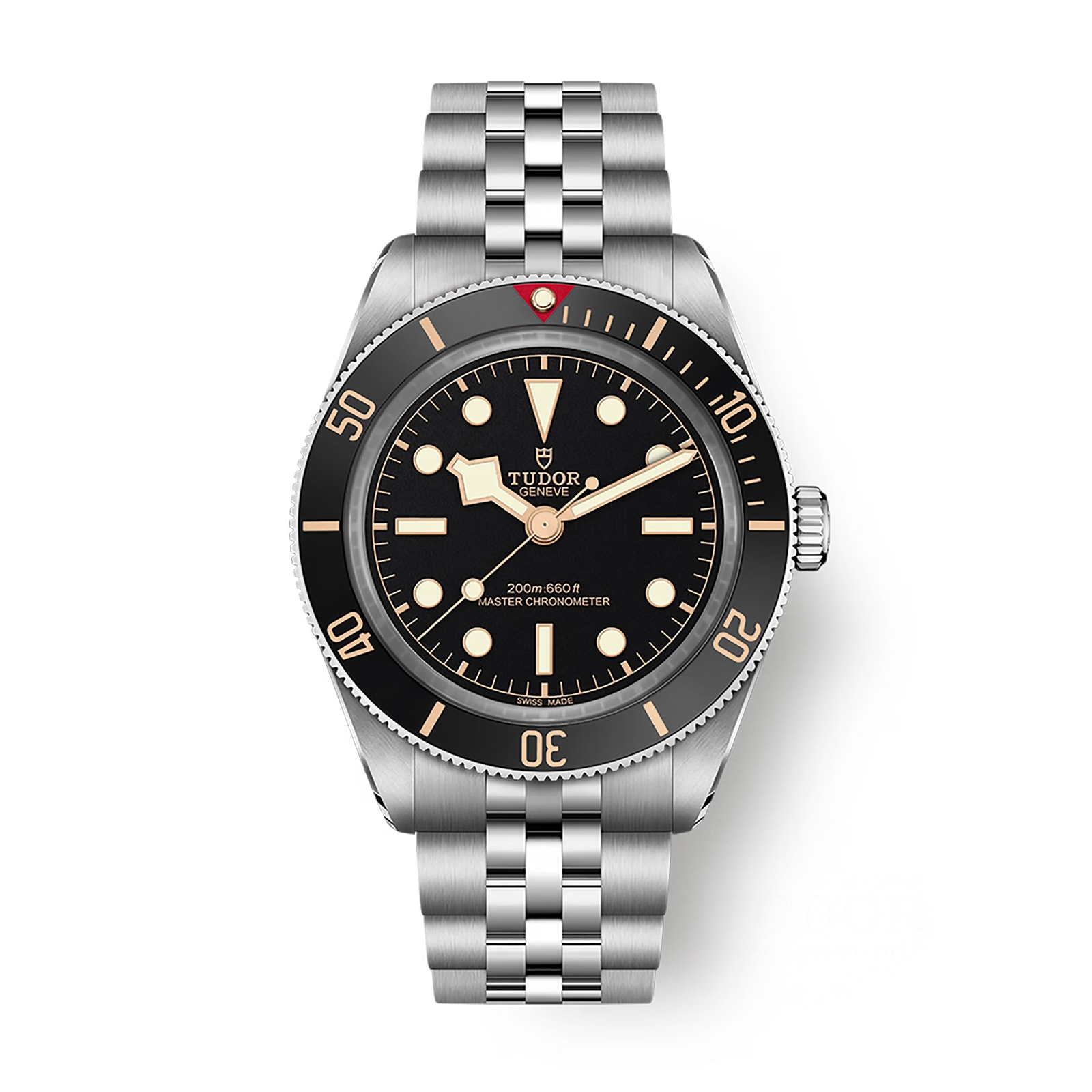 Tudor Black Bay 58 39mm Steel Case Watch Black
