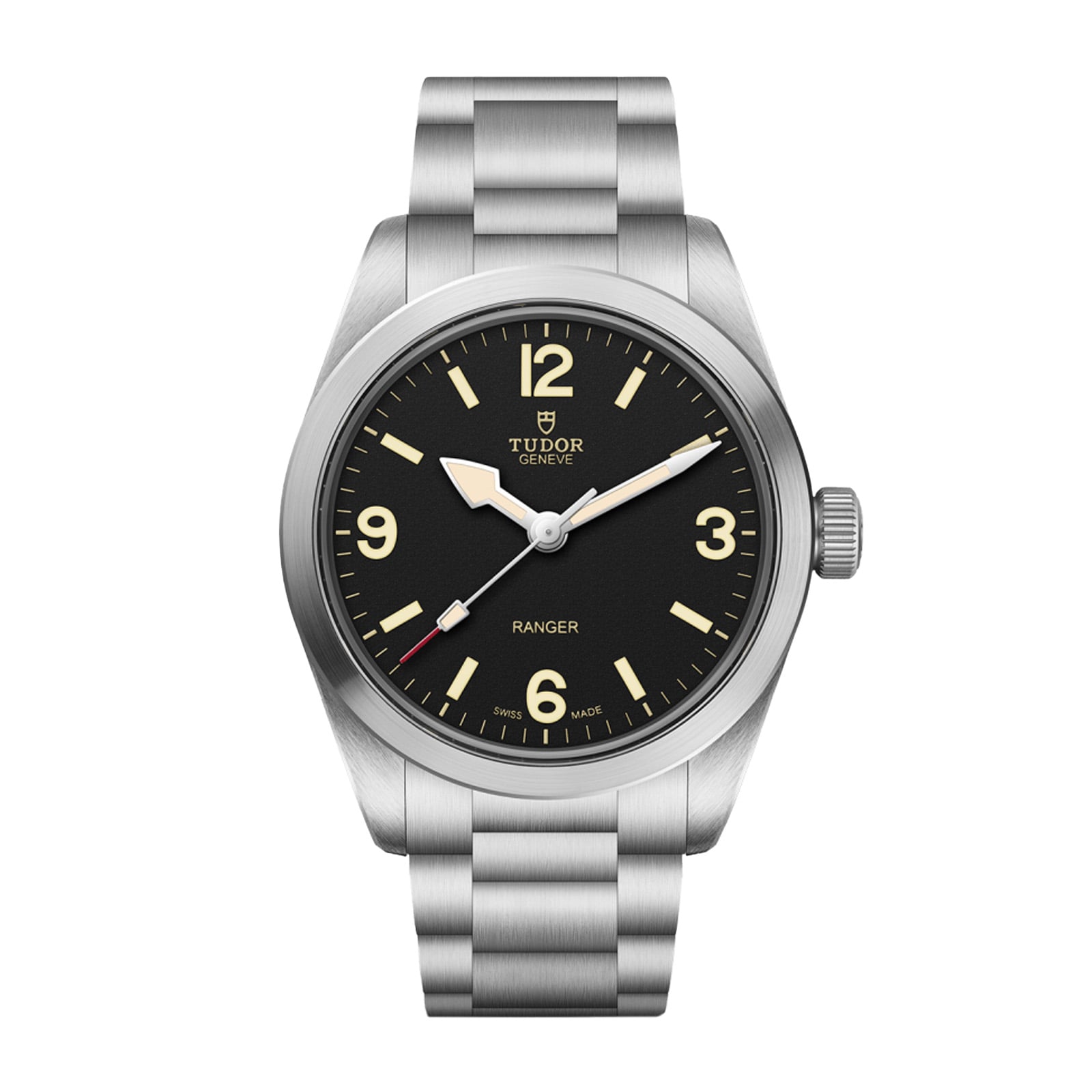 Tudor Ranger 36mm Steel Case Black Dial