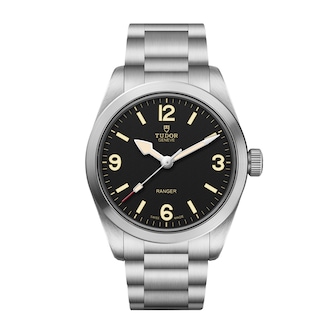 Tudor Ranger 36mm Steel Case Black Dial
