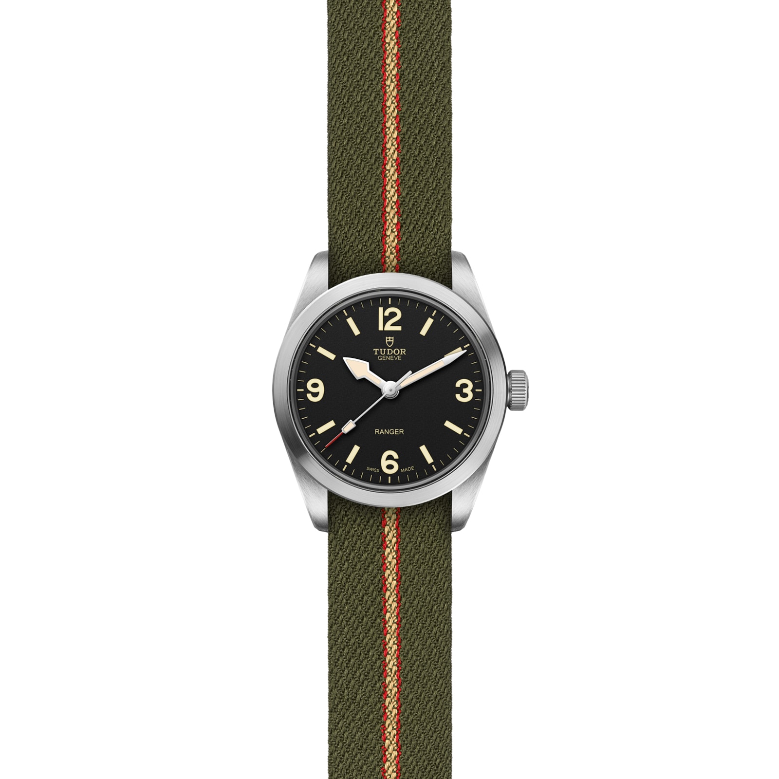 Tudor Ranger 36mm Steel Case Black Dial