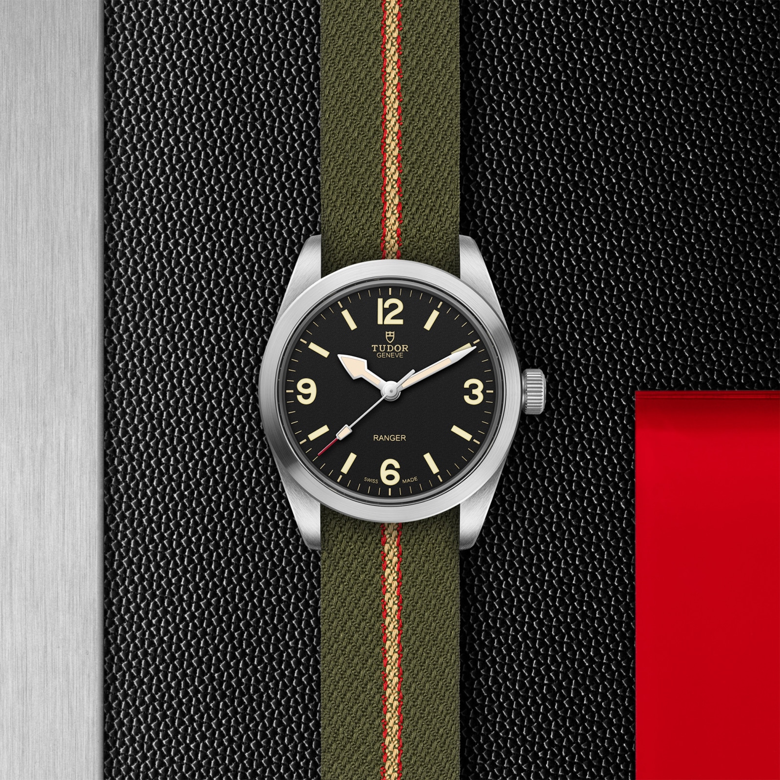 Tudor Ranger 36mm Steel Case Black Dial