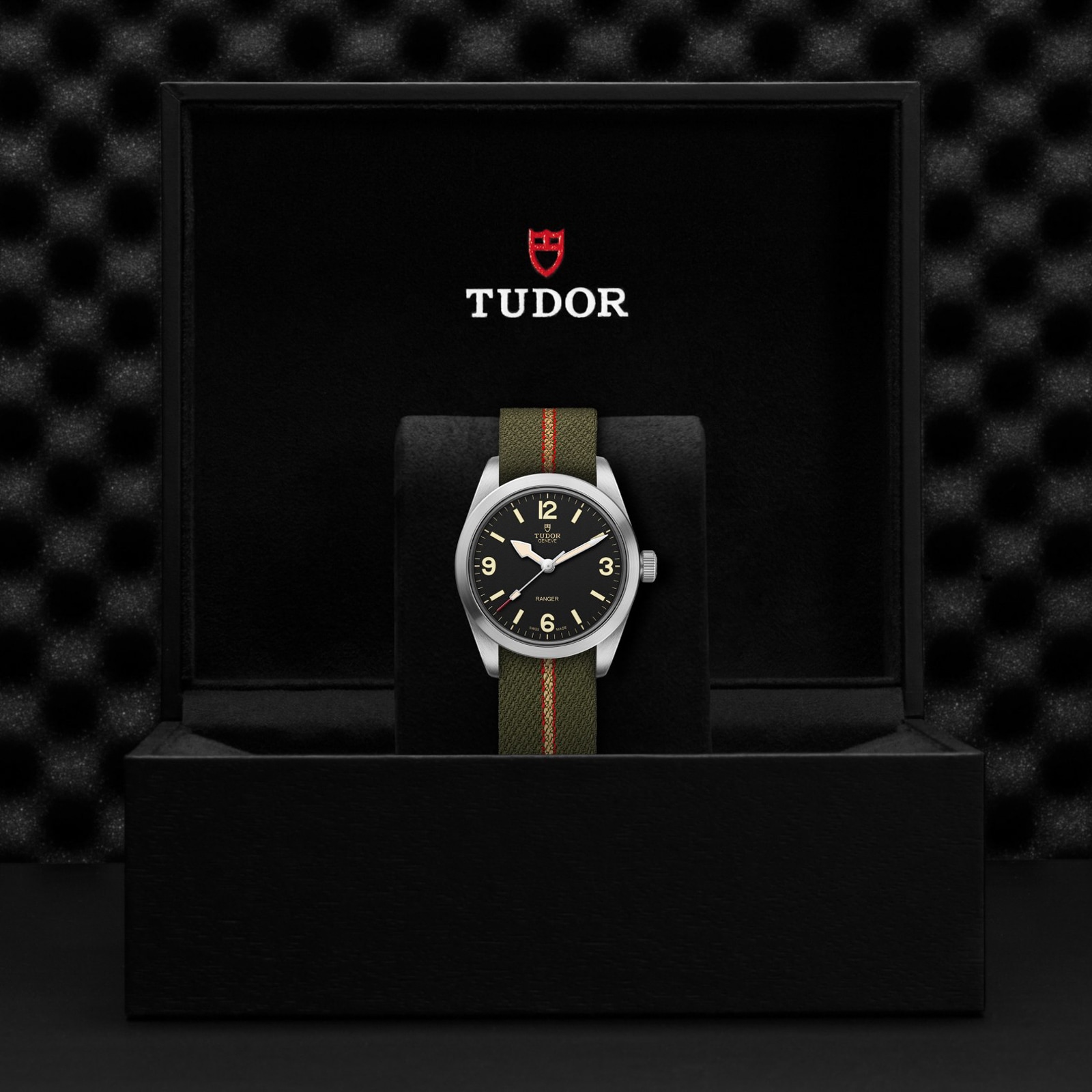 Tudor Ranger 36mm Steel Case Black Dial