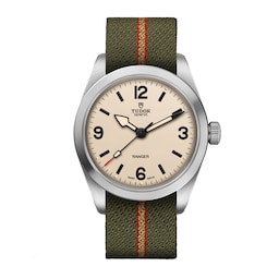 17771120 - Ranger 36mm Steel Case Beige Dial