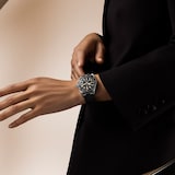 Tudor Black Bay 58 39mm Steel Case Rubber Strap Watch Black