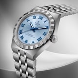 Tudor Royal 30mm Steel Case Watch Light Blue