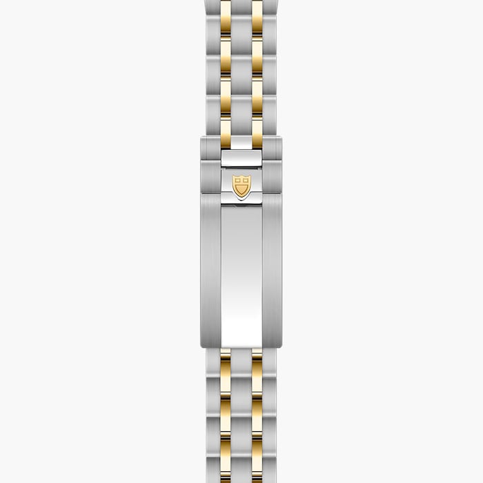 Tudor Royal 30mm Steel and Yellow Gold Case Watch Brown