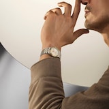 Tudor Royal 30mm Steel and Yellow Gold Case Watch Beige