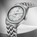 Tudor Royal 30mm Steel Case Watch Mother Of Pearl