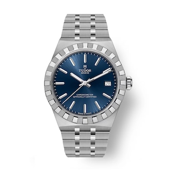 Tudor Royal 36mm Steel Case Watch Blue