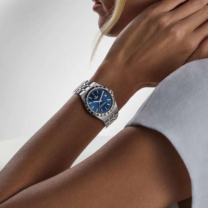 Tudor Royal 36mm Steel Case Watch Blue
