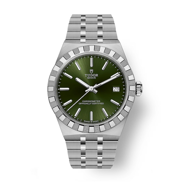 Tudor Royal 36mm Steel Case Watch Green