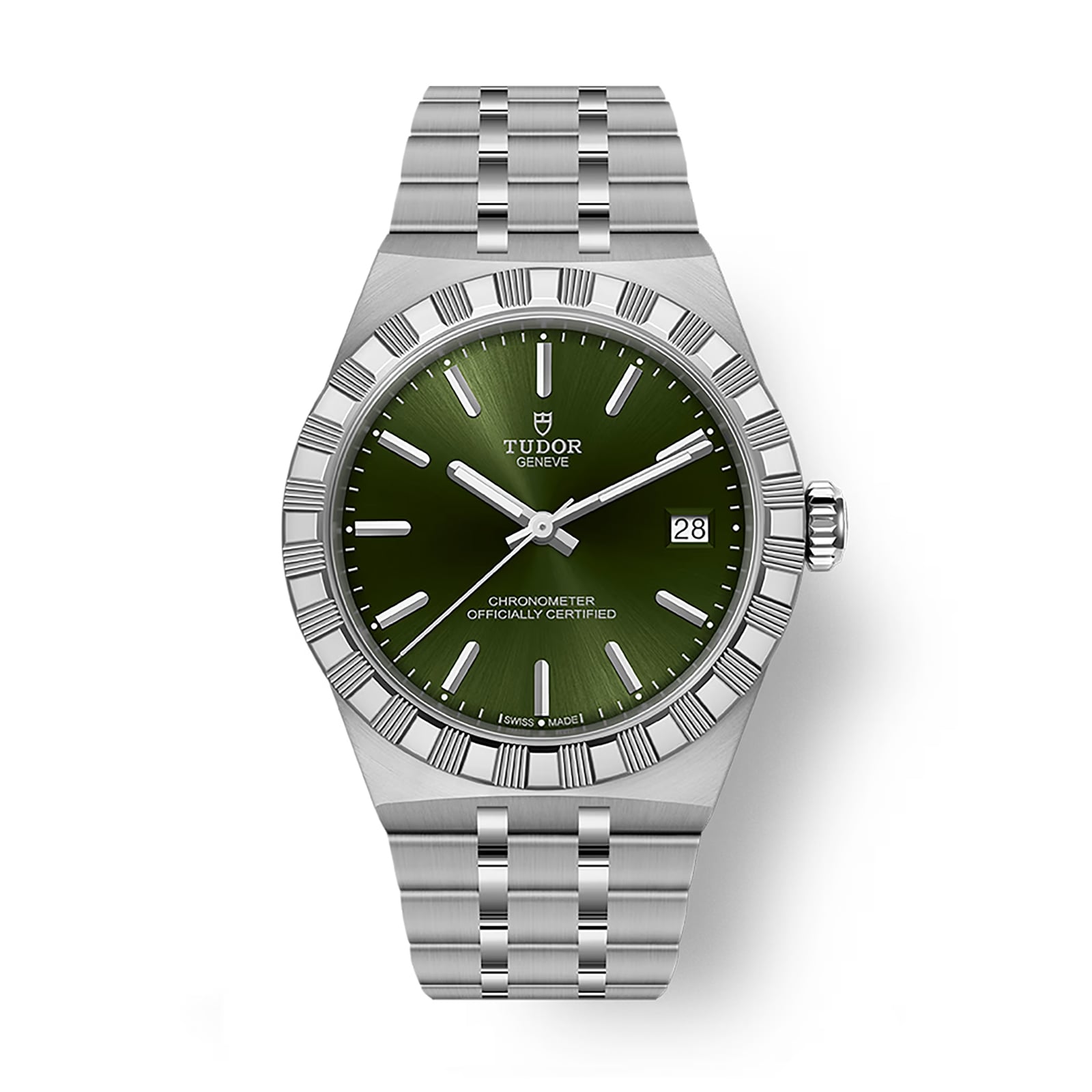 Tudor Royal 36mm Steel Case Watch Green