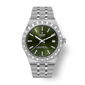 Tudor Royal 36mm Steel Case Watch Green