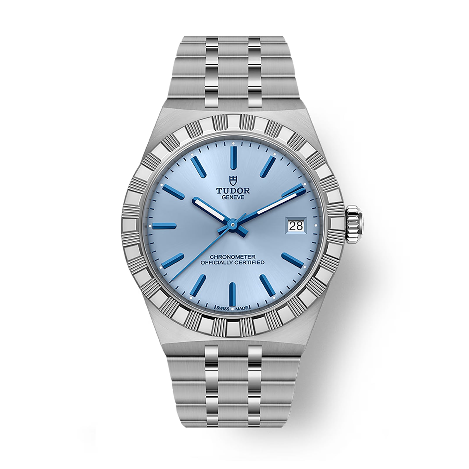 Tudor Royal 36mm Steel Case Watch Light Blue Tudor Royal 36mm Steel Case Watch Light Blue