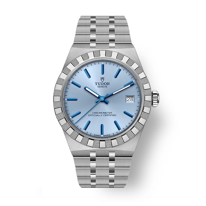 Tudor Royal 36mm Steel Case Watch Light Blue